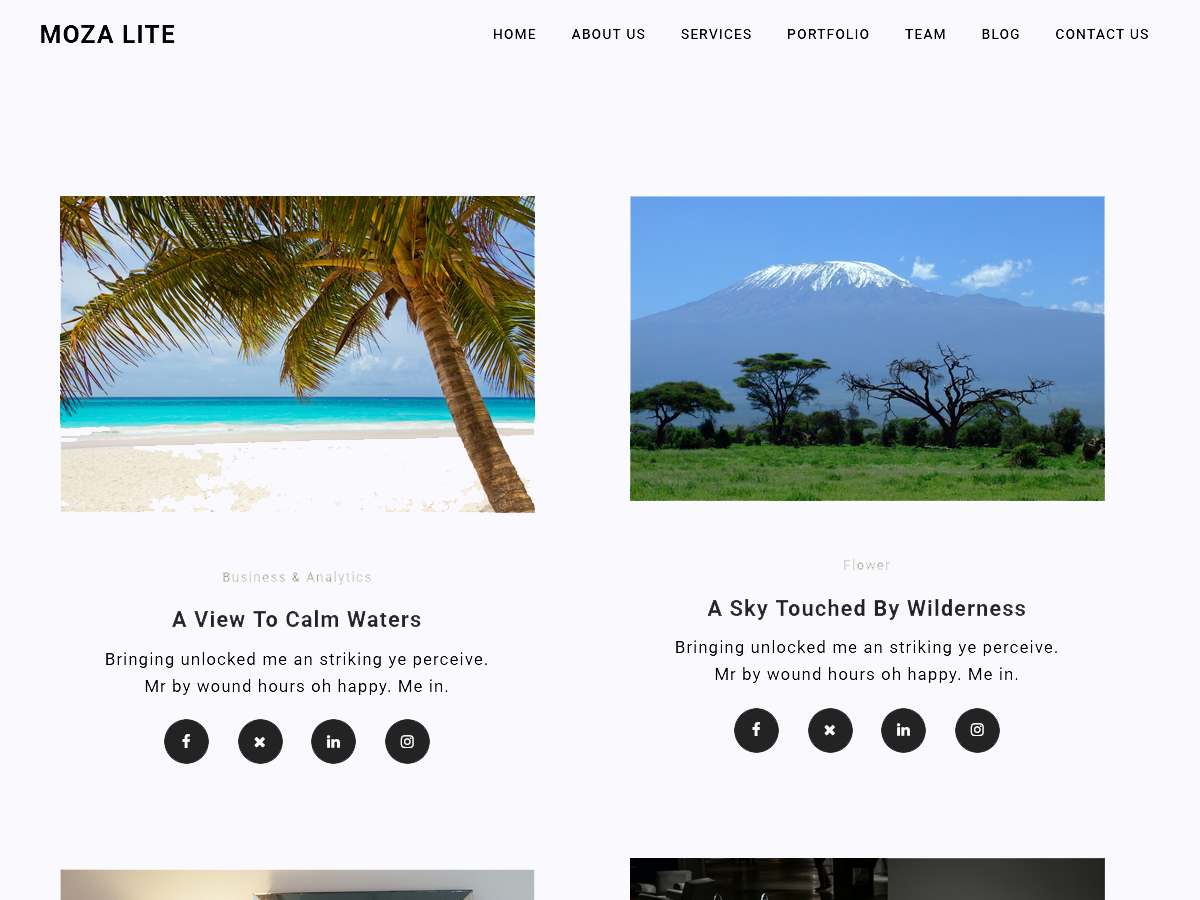 Moza Lite Screenshot