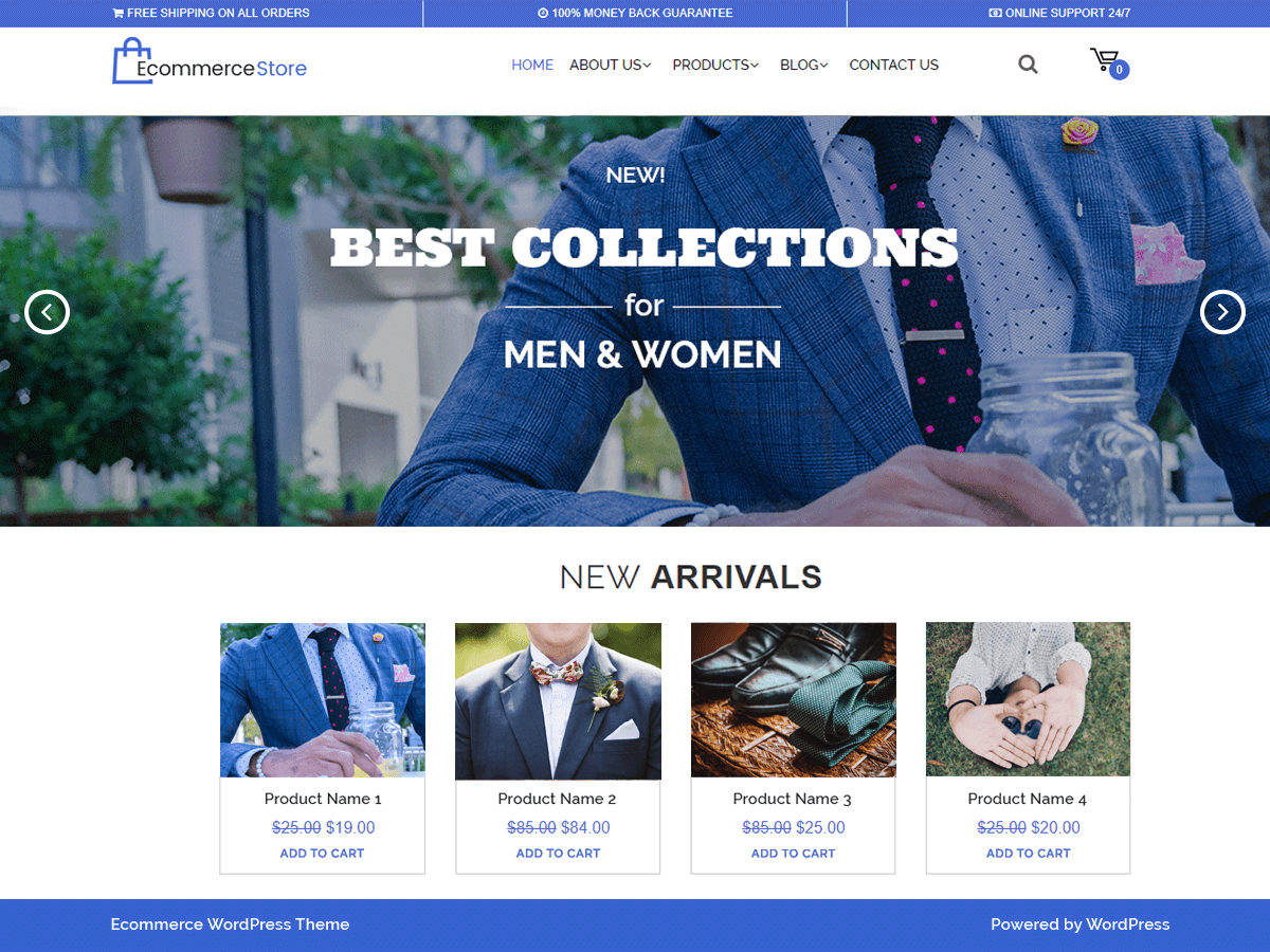 Multipurpose Ecommerce screenshot
