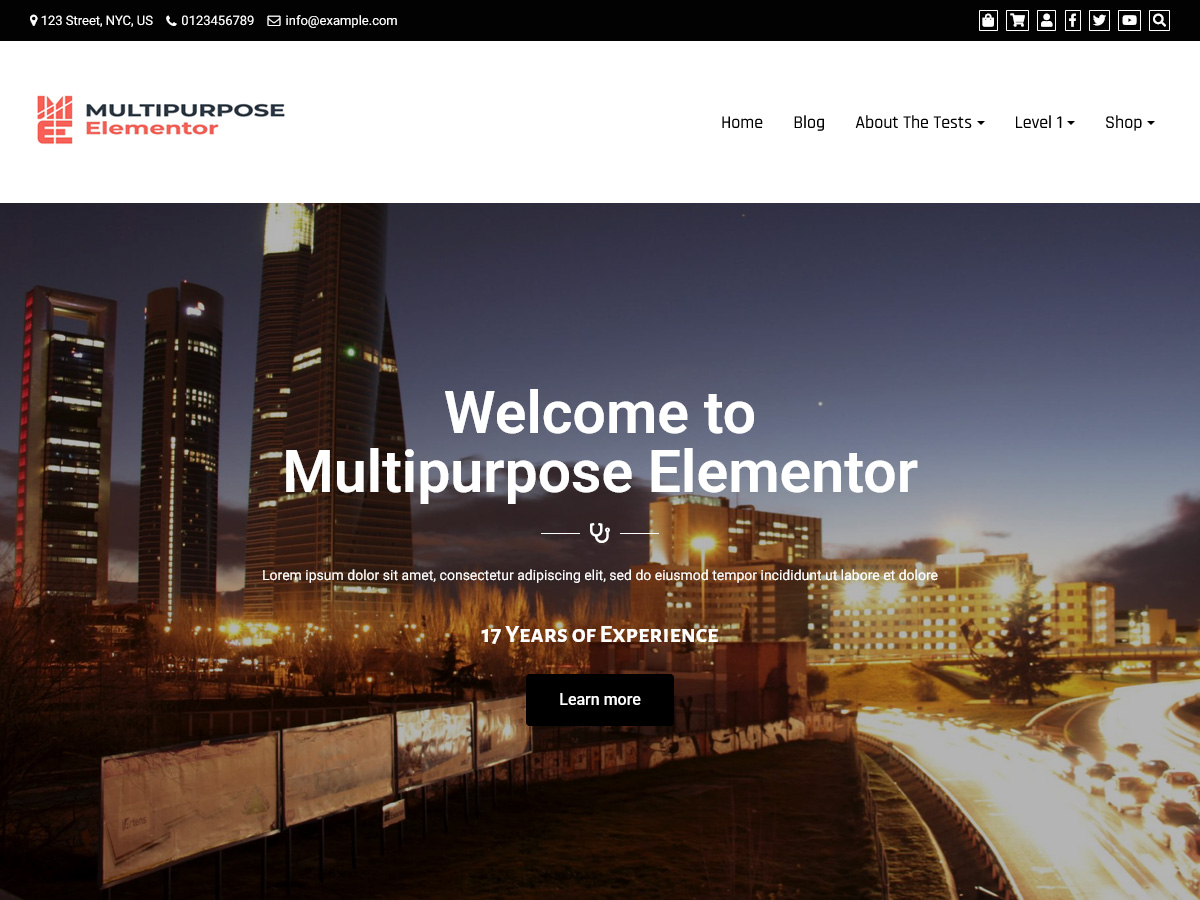 Multipurpose for Elementor