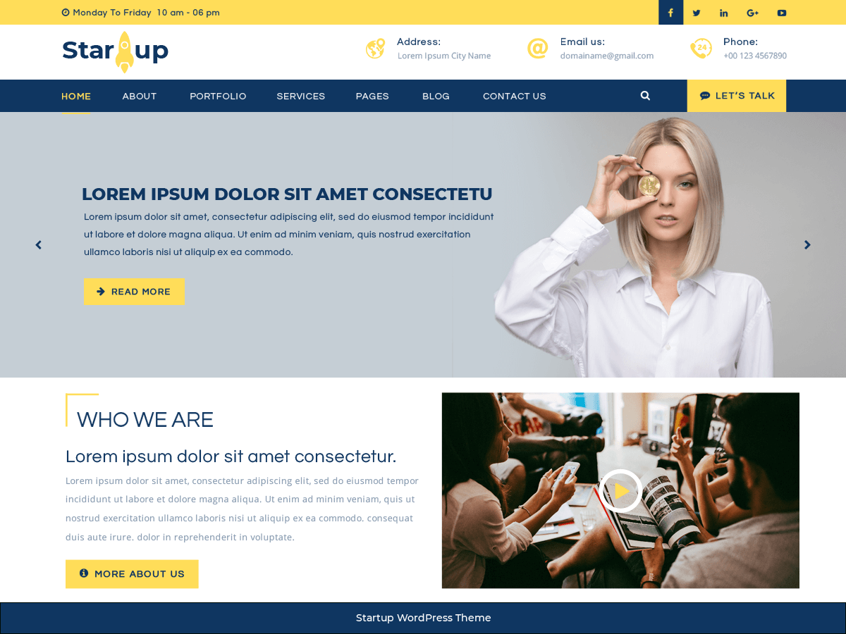 Multipurpose Startup screenshot