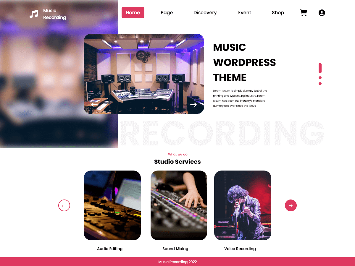Music Recording Studio screenshot