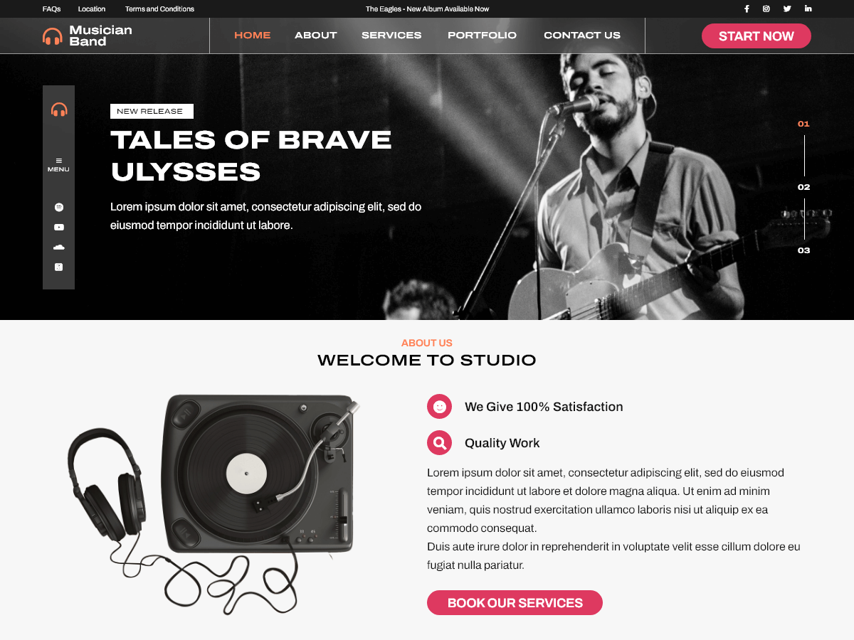 Musician Band Artist screenshot