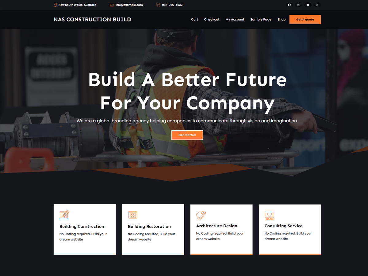 NAS Construction Build