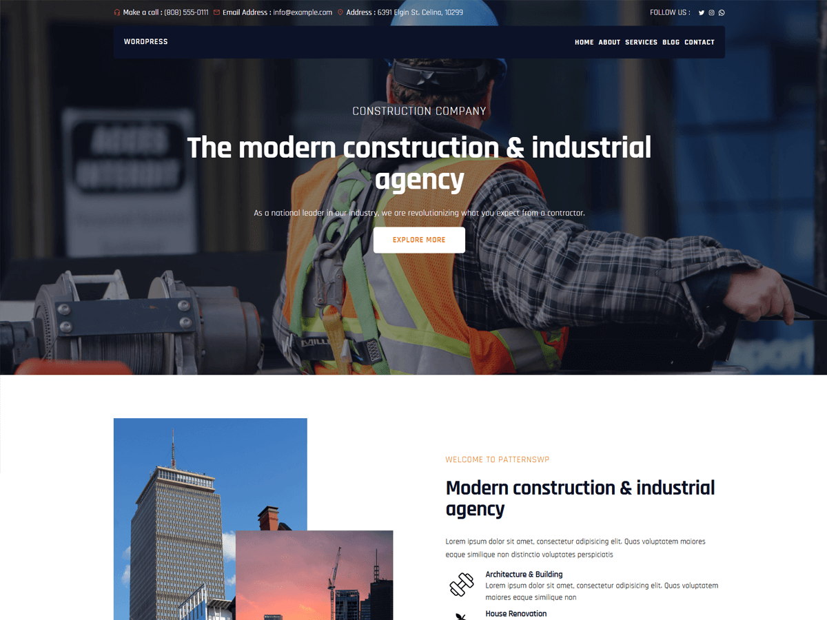 Nas Construction Group screenshot