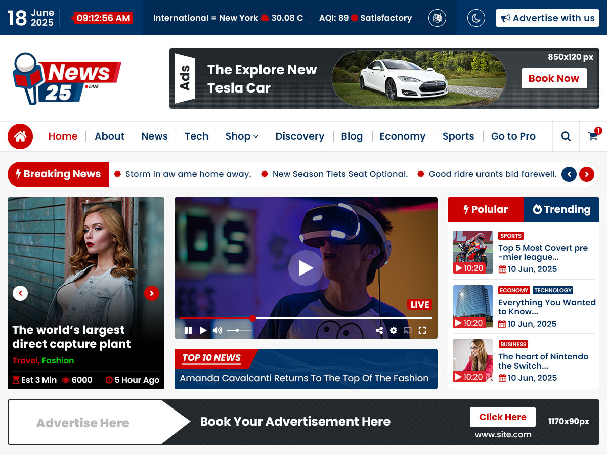 News 25 screenshot