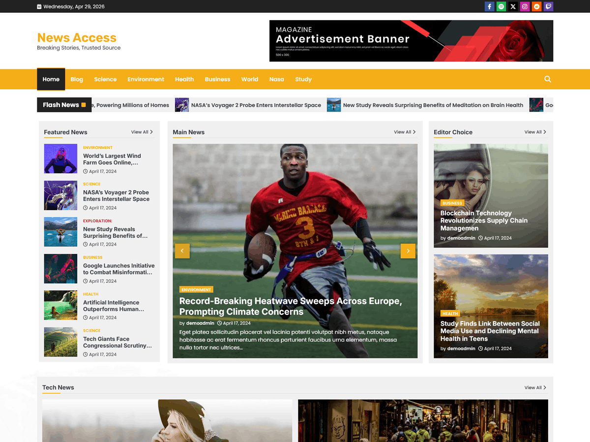 News Access