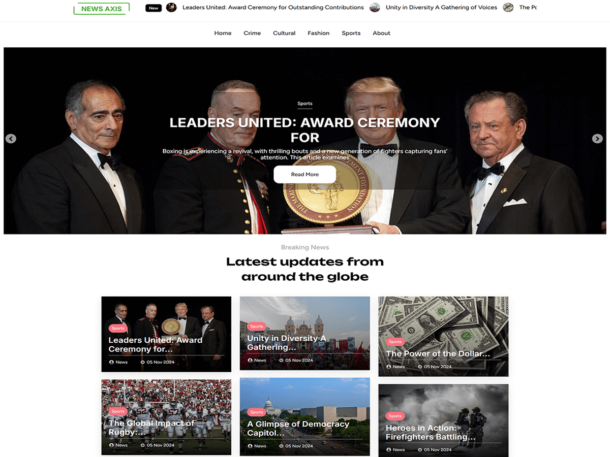 News Axis Screenshot