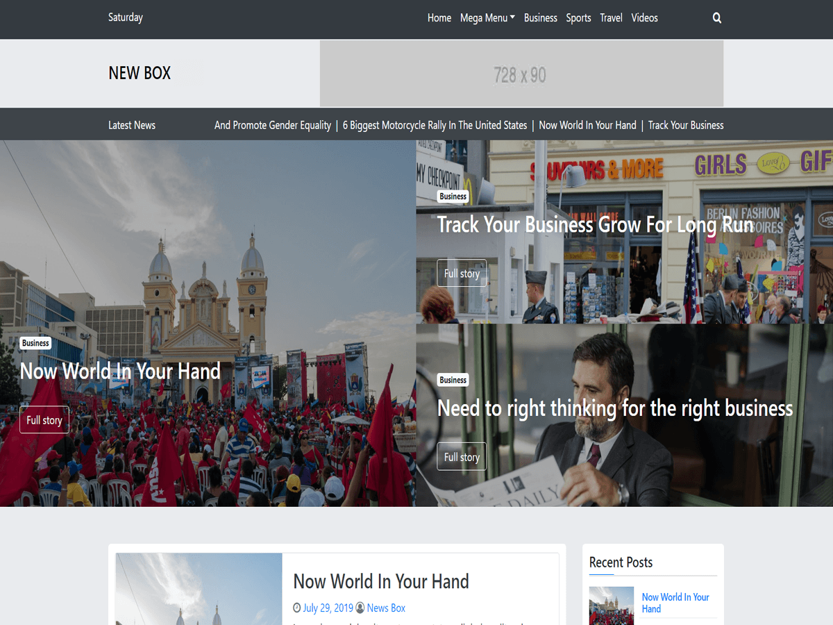 News Box screenshot
