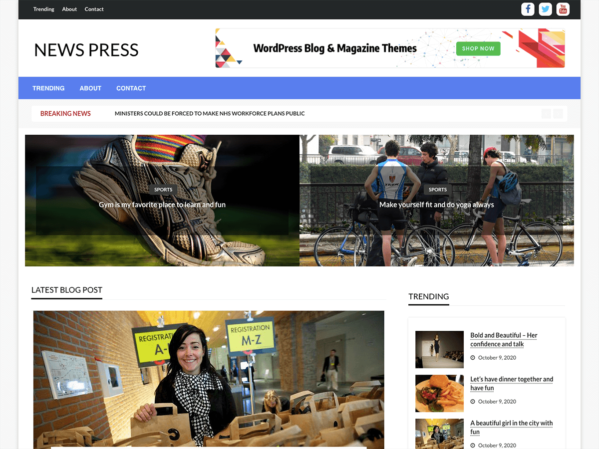 News Press screenshot