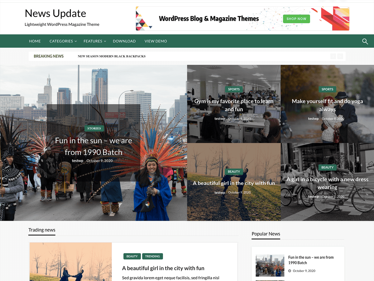 News Update screenshot