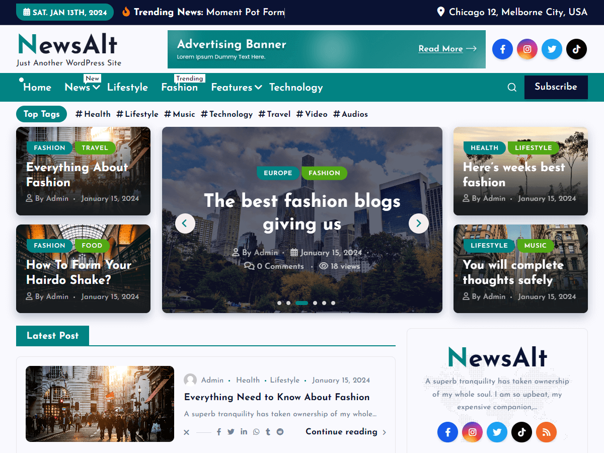 NewsAlt screenshot