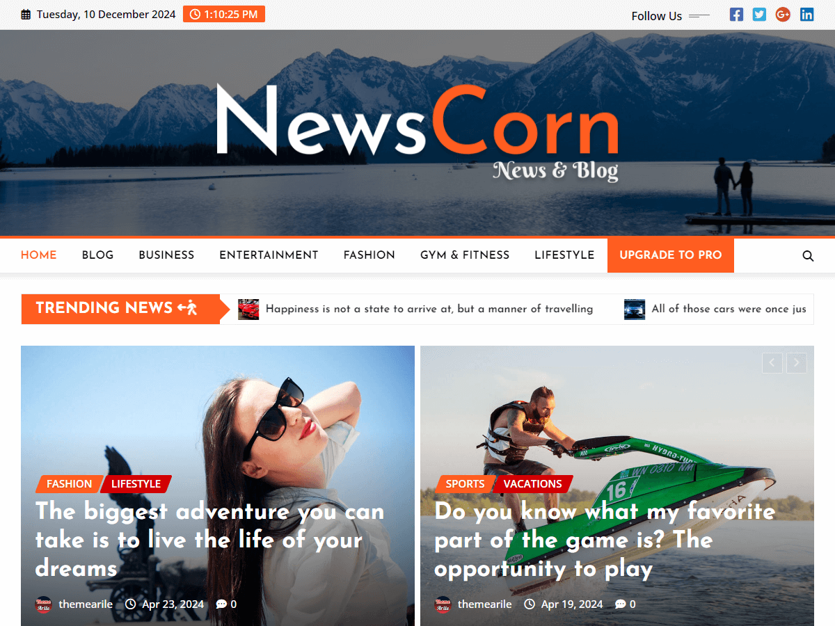 NewsCorn screenshot