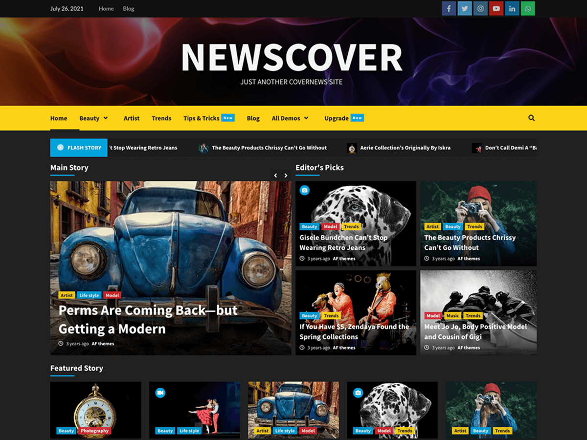 NewsCover Screenshot