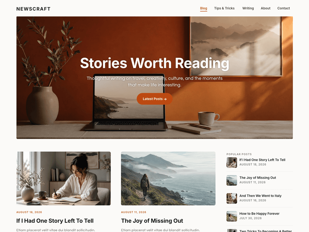 Newscraft Blog