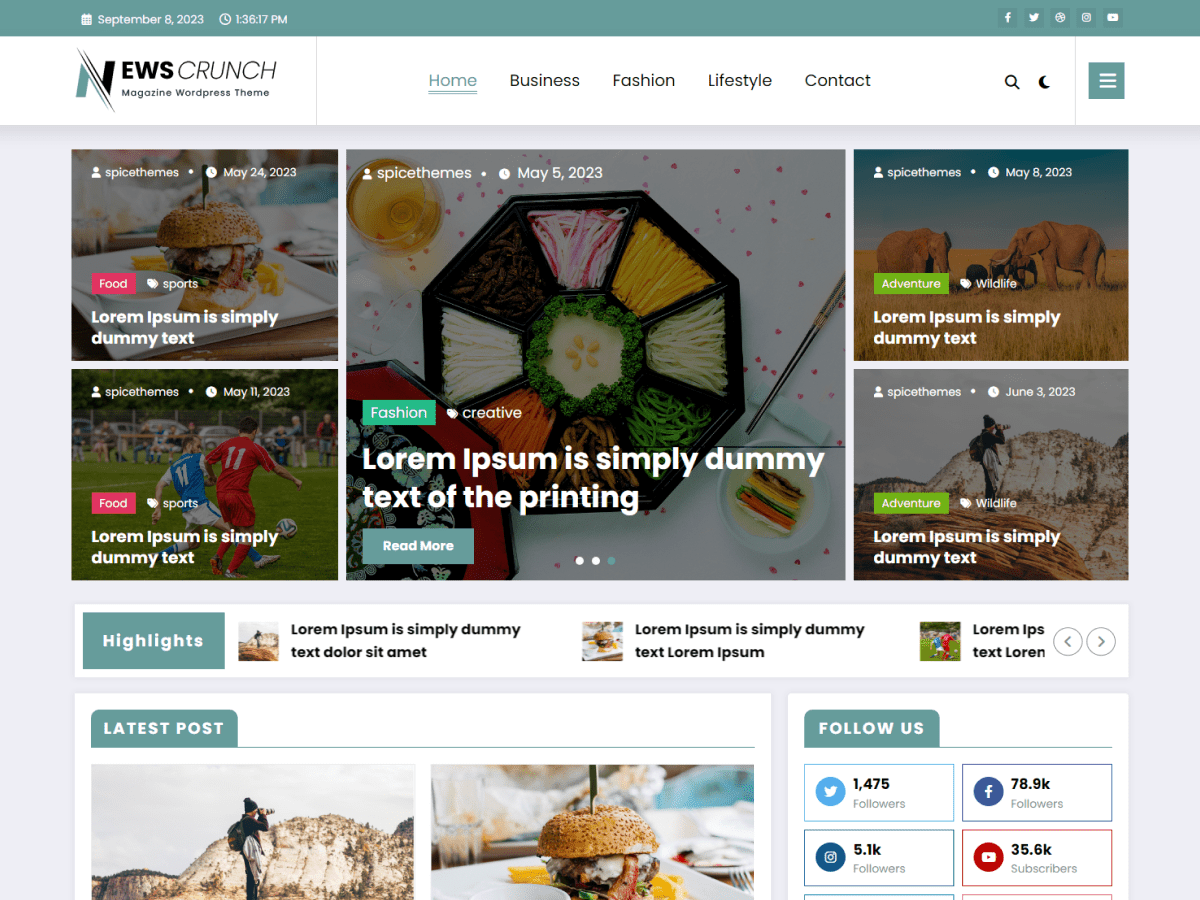 Newscrunch screenshot