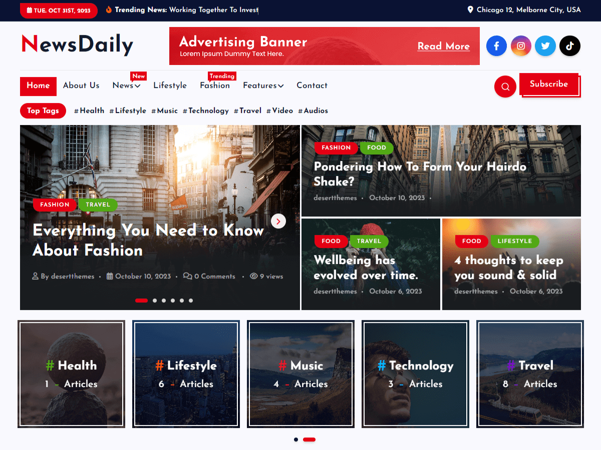 NewsDaily screenshot