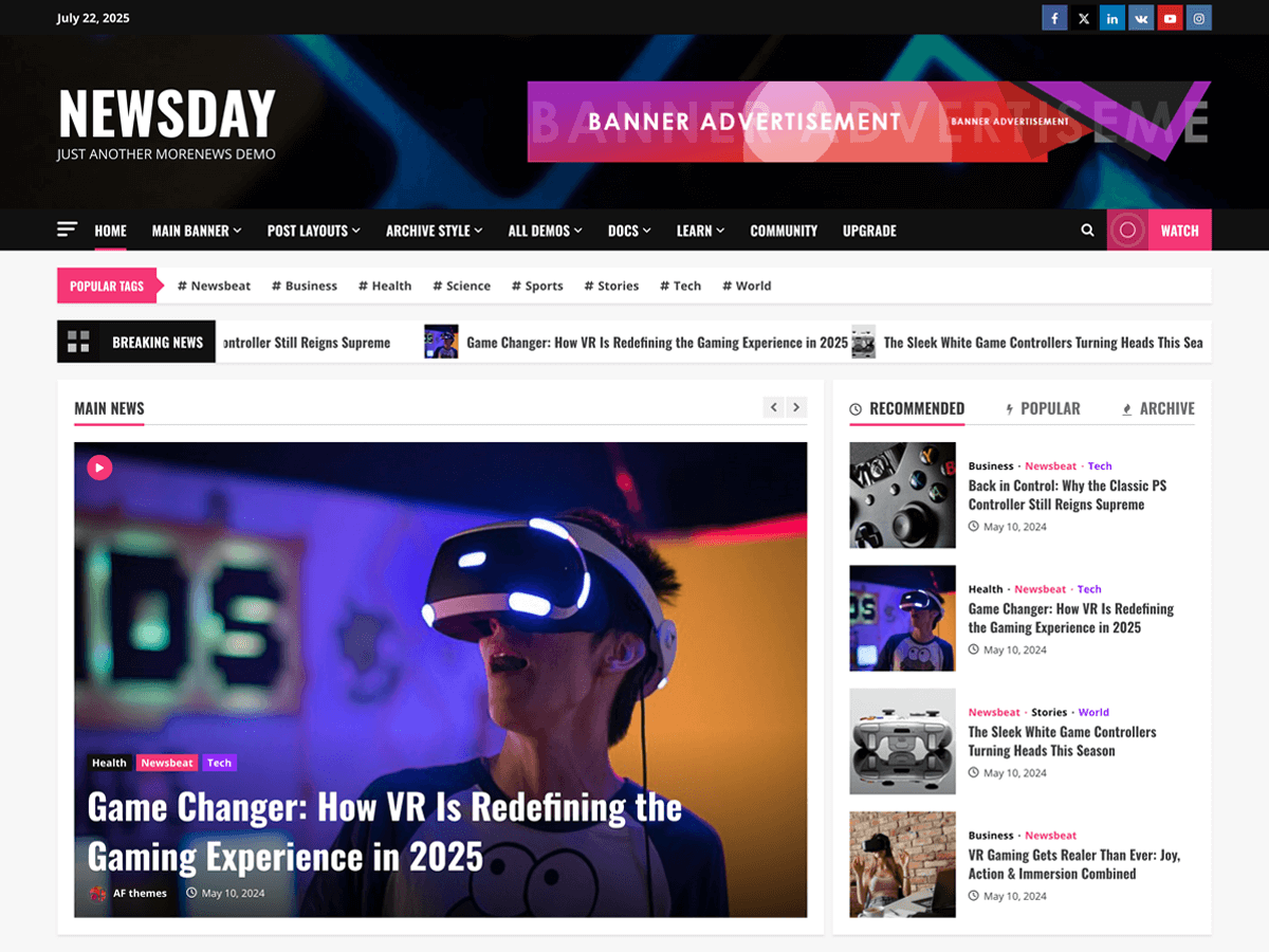 NewsDay screenshot