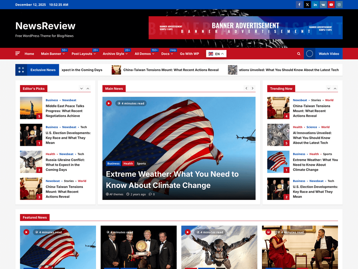 NewsReview screenshot