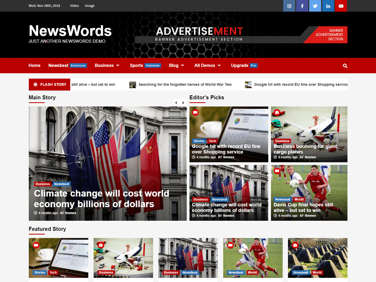 NewsWords Screenshot
