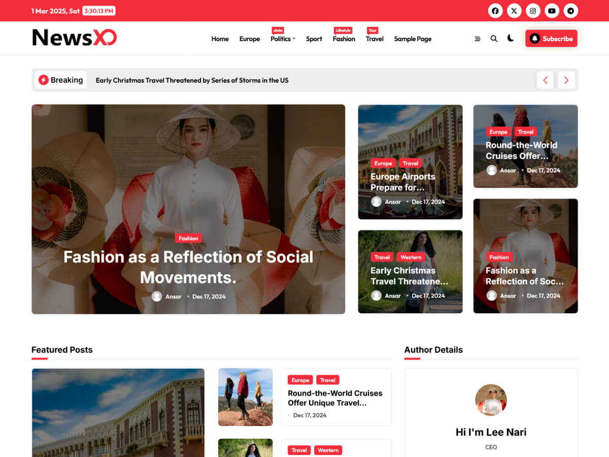 Newsxo screenshot