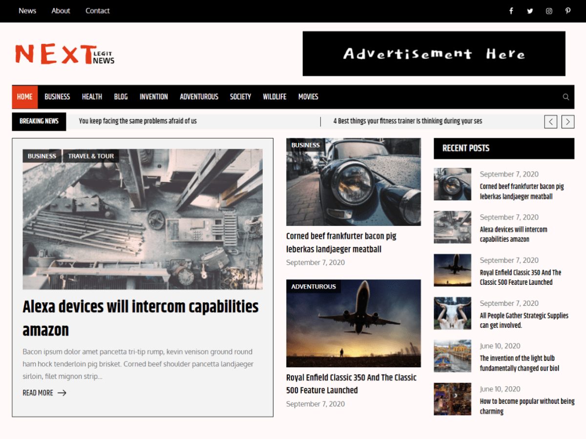 Next Legit News Screenshot