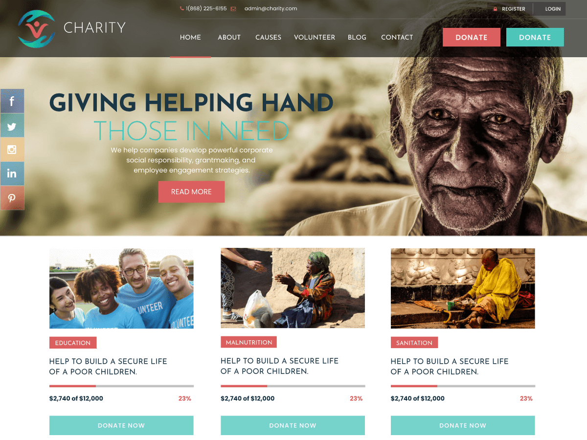 NGO Organization screenshot