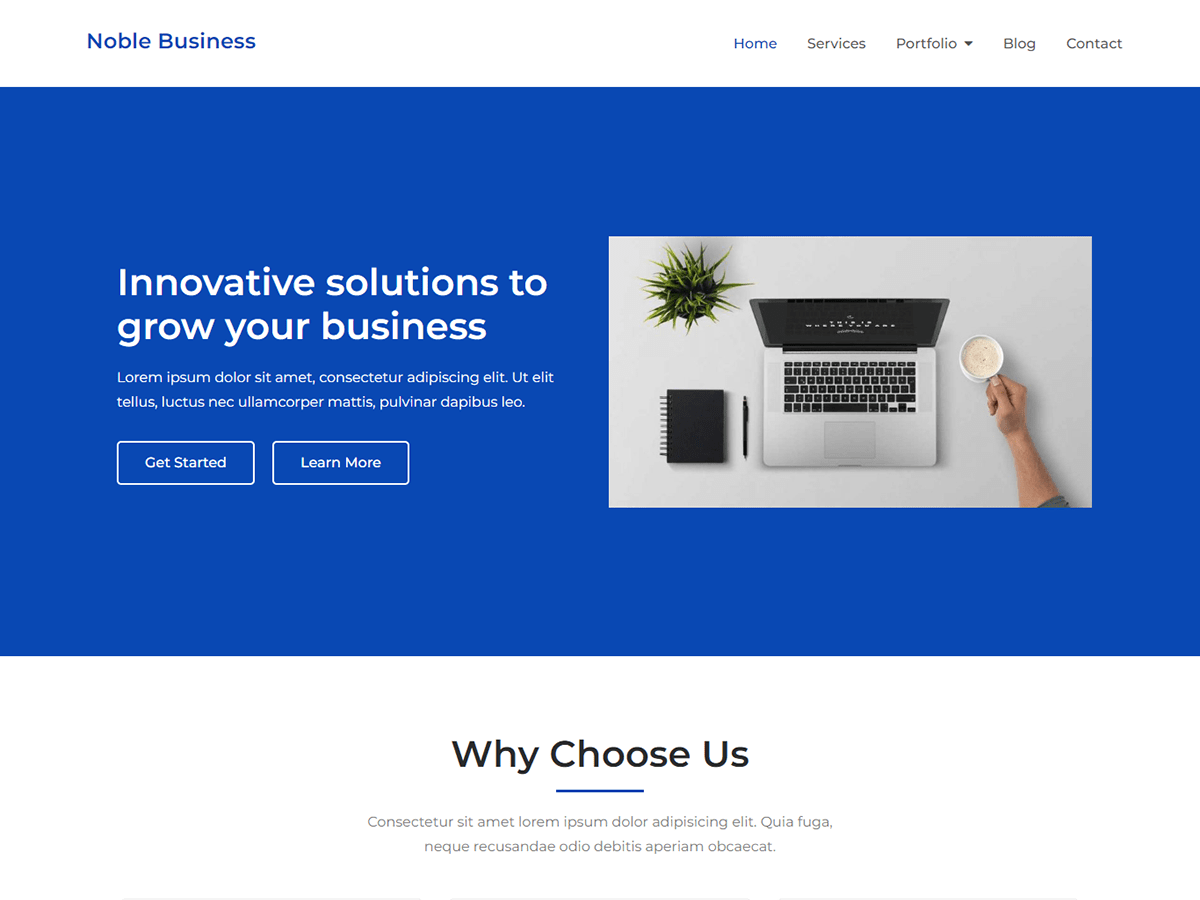 Noble Business Screenshot