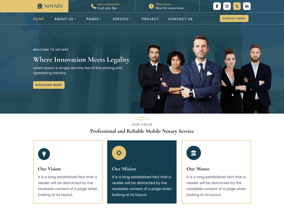 Notary Services screenshot