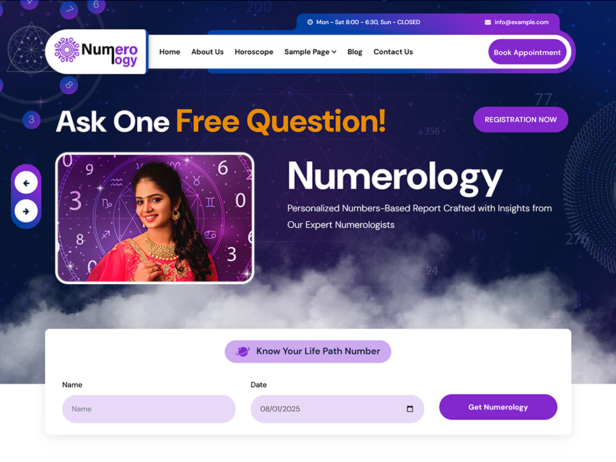 Numerology screenshot