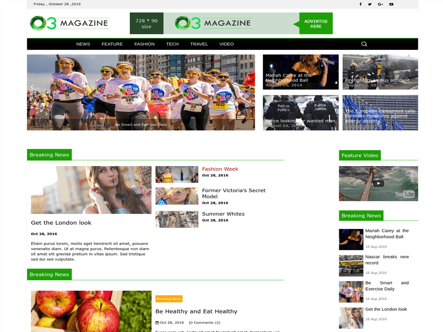 o3magazine WordPress Theme by themegrill