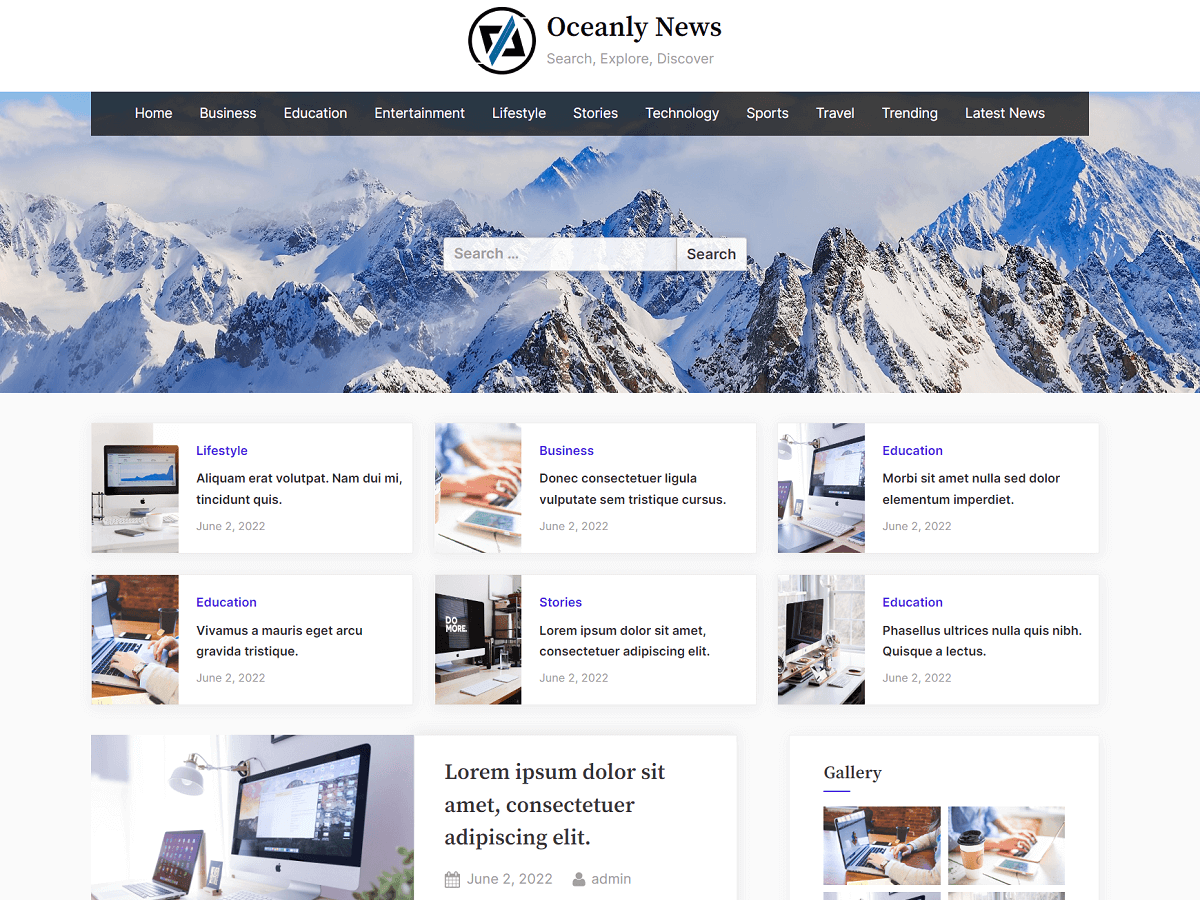 Oceanly News screenshot