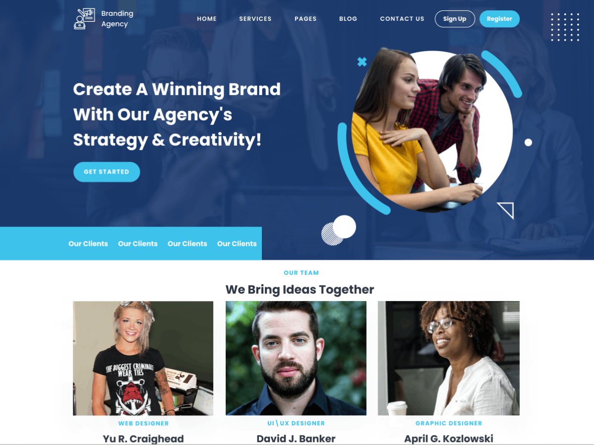 Omega Design Agency screenshot