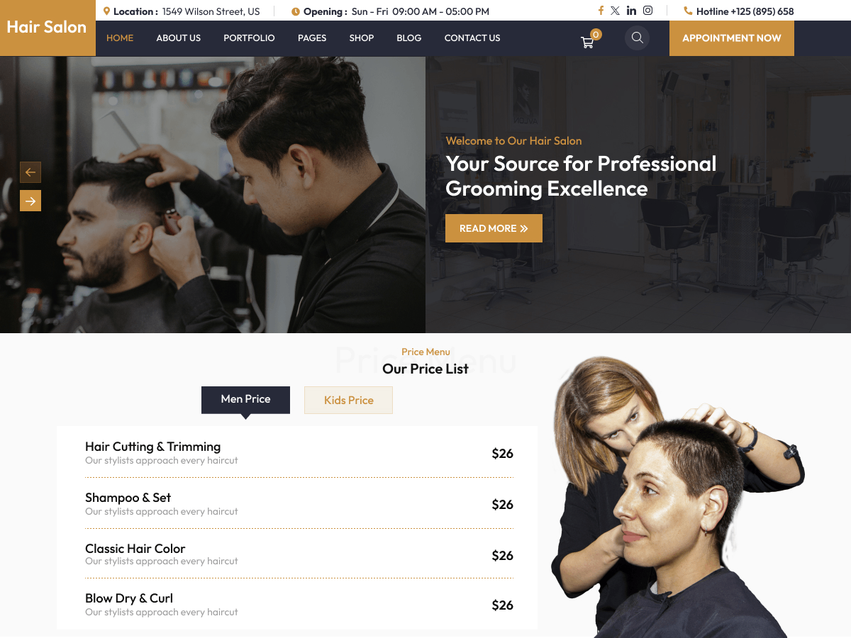 Omega Hair Salon screenshot