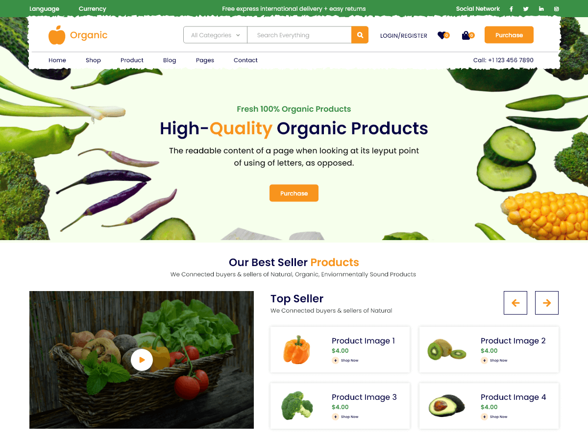 Organic Market screenshot