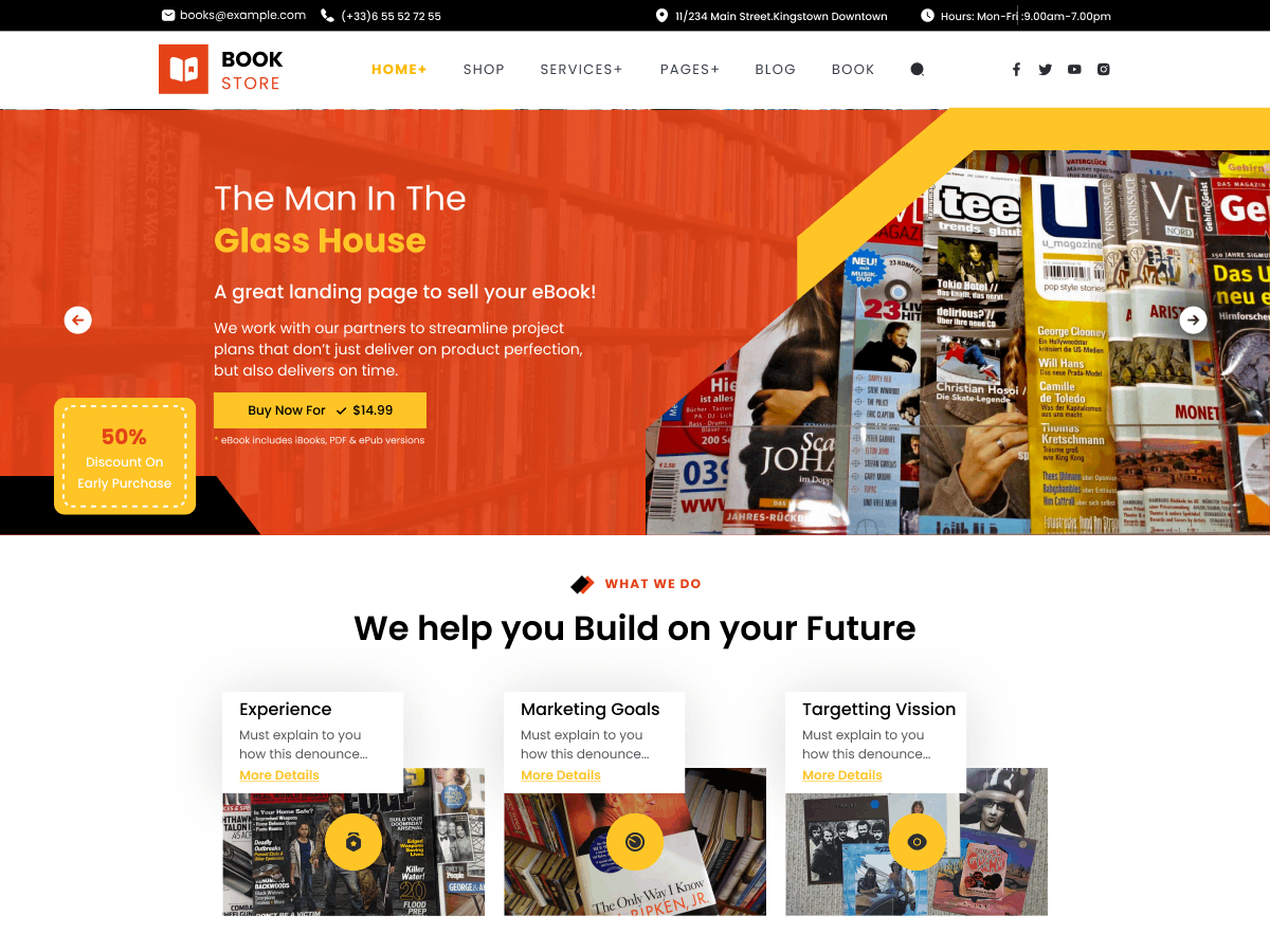 Ovation Bookstore screenshot