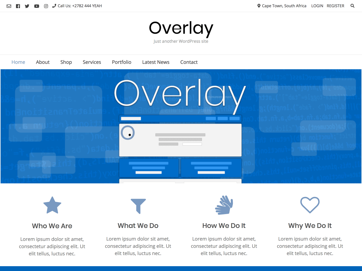 Overlay WordPress Theme by kaira