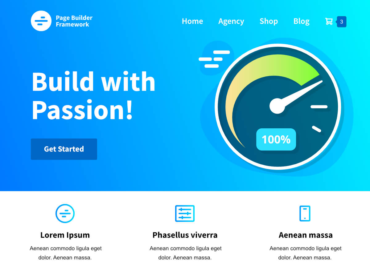 Page Builder Framework Free WordPress Theme by davidvongries
