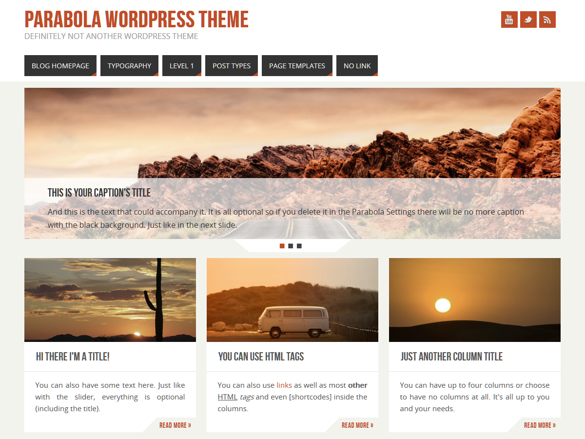 Parabola Free WordPress Theme by cryout-creations
