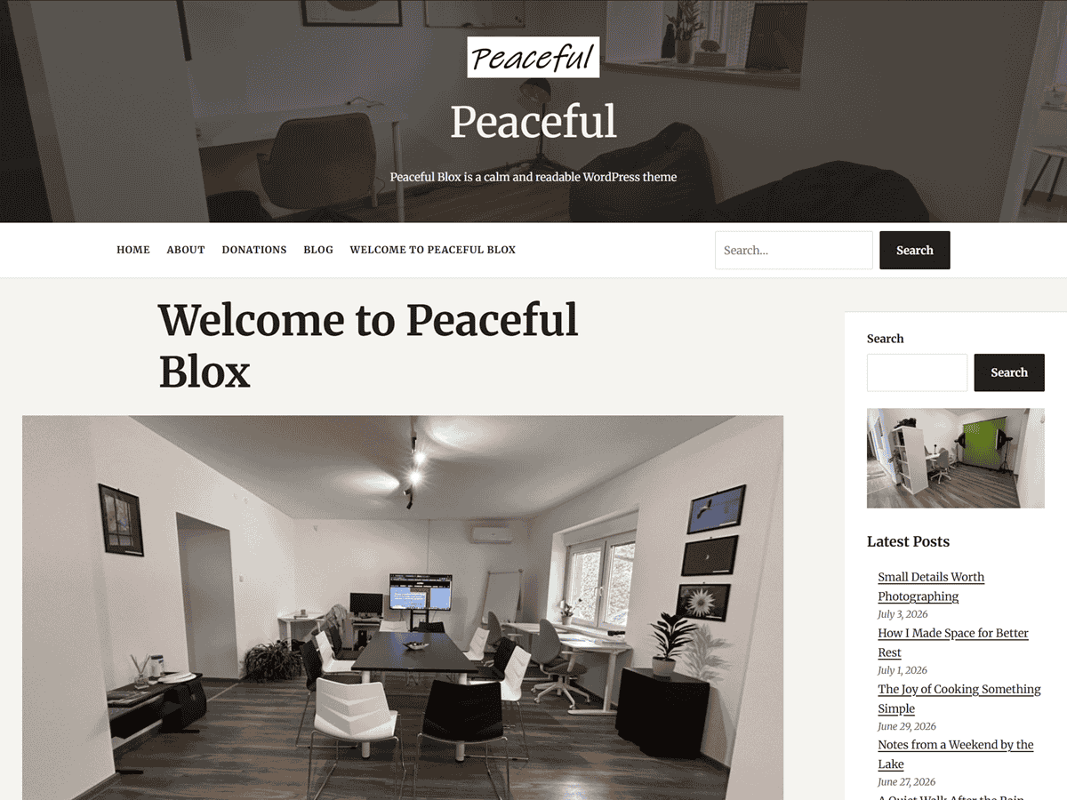 Peaceful Blox