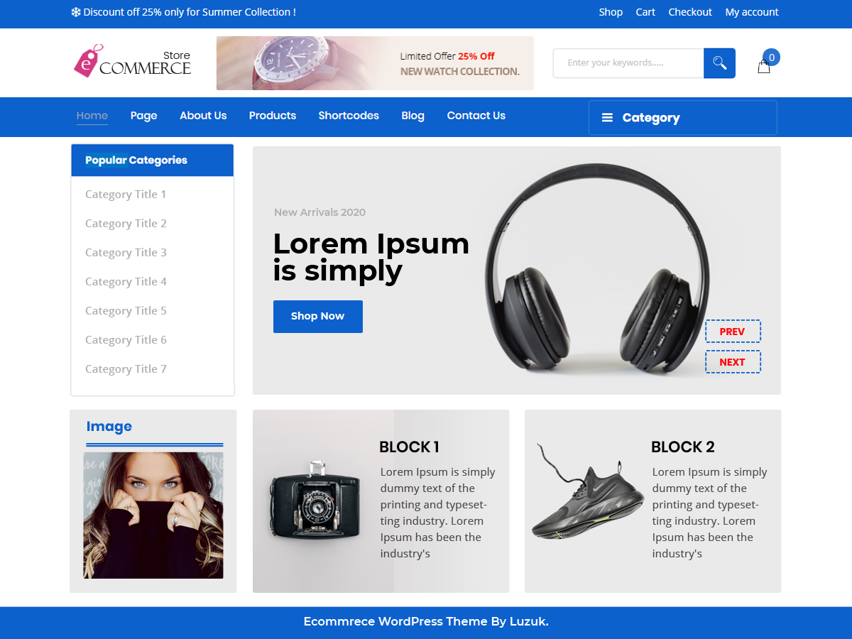 Perfect Ecommerce Store screenshot
