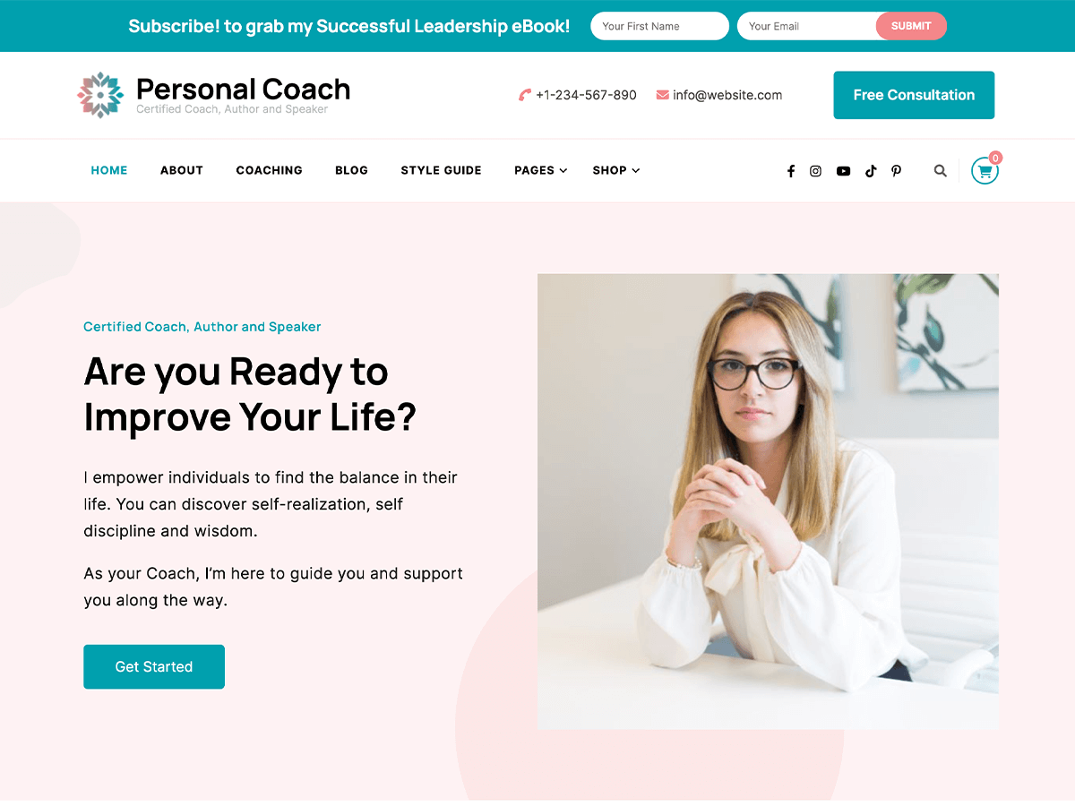 Personal Coach Screenshot