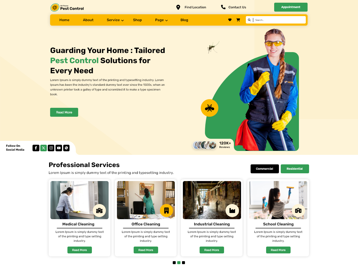 Pest Control Treatment screenshot