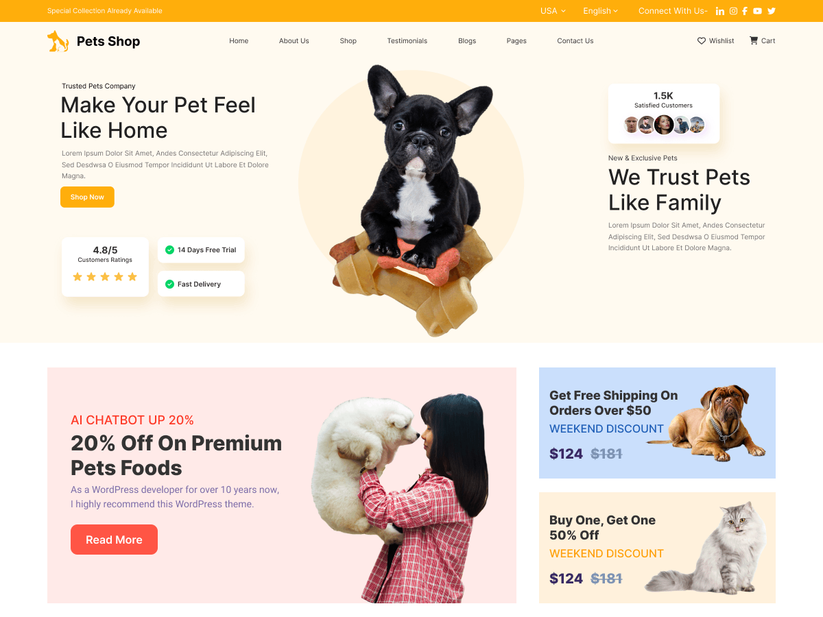 Pet Accessory Store screenshot