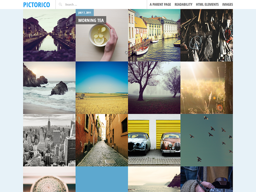 Pictorico WordPress Theme by themefreesia