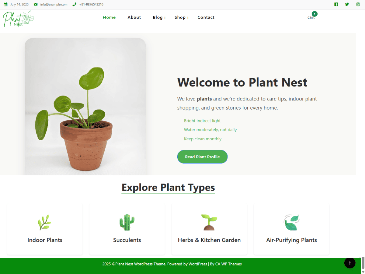 Plant Nest screenshot