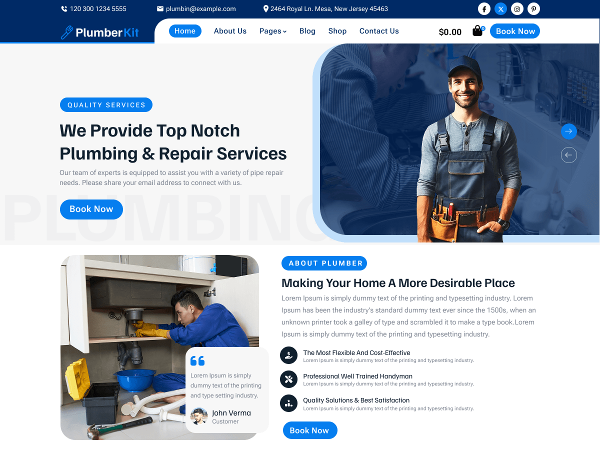 Plumbing Handyman screenshot