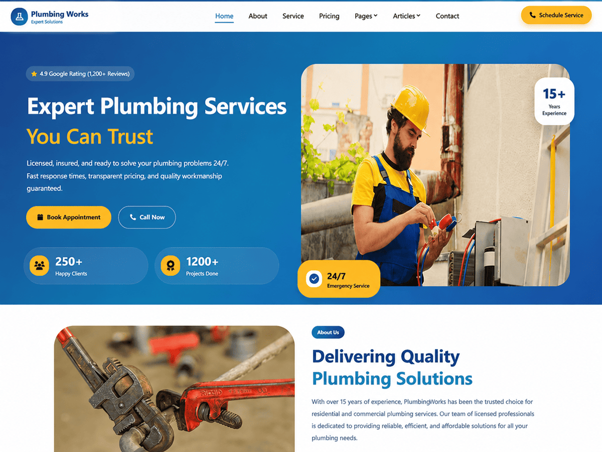Plumbing Works screenshot