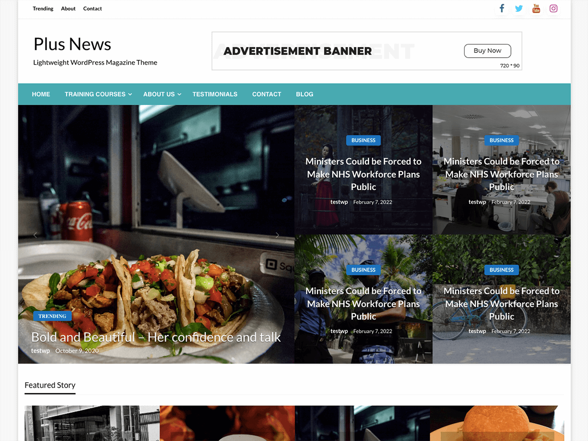 Plus News screenshot