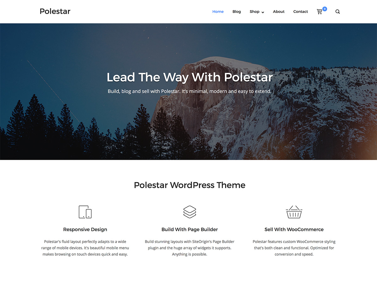 Polestar theme preview