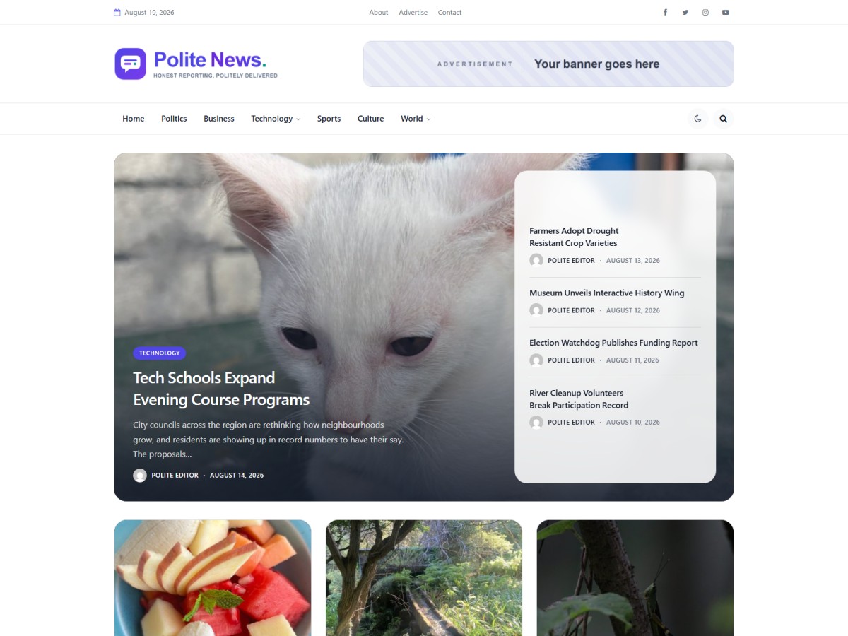 Polite News